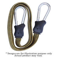 New GEAR-X Flat Bungee Strap 105Cm X 18Mm With Carabiner FBC105