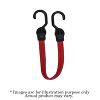 New GEAR-X Flat Bungee Strap 45Cm X 18Mm With Hooks FBH45