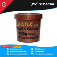 New INOX MX4G Lanox Lanolin Food Grade Bio-Degradable Grease 500G #MX4G-500