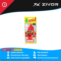 New LITTLE TREES Air Freshener Tree - Extra Strength Strawberry U1P-10612