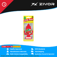 New LITTLE TREES Air Freshener Trees - Strawberry Scent - 3 Pack U3S-32012