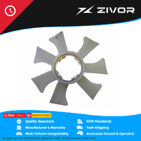 HPP LUNDS Fan Blade - Curved Blade For Bolt Hole Distance 107mm #YN21060-03J00