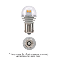 New NARVA Bayonet LED Globe 24V 1800K Amber 310Lm Base BAU15s 18332BL