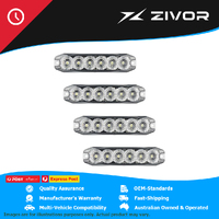 LED AUTOLAMPS Amber Emergency Lamp, 14 Flash Patterns #120035AM