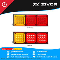 LED AUTOLAMPS 280 Mini Single Jumbo Stop / Tail / Indicator 12-24 Volt #280ARRM