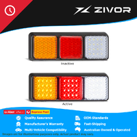 LED AUTOLAMPS Blister Stop/ Tail/ Indicator/Reverse, 12-24 Volt #282ARWM