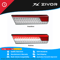 LED AUTOLAMPS Black Twin Blister PCB Stop/Tail/Indicator/Reverse #355BARWM-2