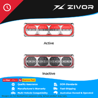LED AUTOLAMPS Stop / Tail / Reverse Indicator Diffused Tail Function #385ARWM-2