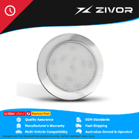 LED AUTOLAMPS 15 High Brightness LED Interior Lamp Cool white with Chrome 7515CB