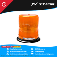 ECCO Amber SAE Class I LED Beacon - Heavy Duty 12-24 Volt #7980A