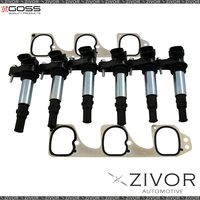 New GOSS (C431M) Ignition Coil To Fit Set - Holden (GIC302 6 Pack)