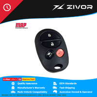 MAP-AU Remote Replacement Shell & 4 Button For TOYOTA KLUGER GSU45R _U4_ #KF314