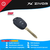 MAP-AU Remote Replacement Shell & Button - 2 Button Key For TOYOTA YARIS #KF410