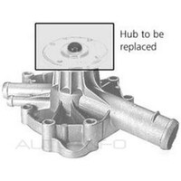 MOTORGEAR Water Pump For Chrysler Charger 1971-1978 #WP806M