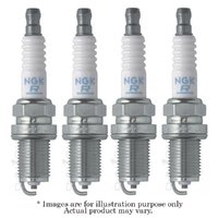 4x New NGK M14x1.25 Resistor Standard Spark Plug For TOYOTA COROLLA BCPR5EY