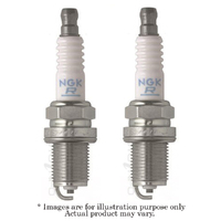 2x New NGK M14x1.25 Resistor Standard Spark Plug For CHEVROLET CORVETTE BKR4E-11