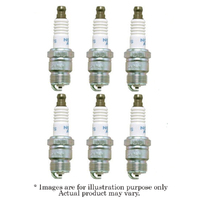 6x New NGK M14x1.25 Resistor Standard Spark Plug For BENTLEY T1 BPR6E