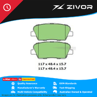 PROTEX Ultra Brake Pads For LDV G10 N1RY (19D4N) 2016-On #DB2178CP
