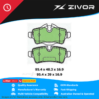 PROTEX Brake Pads - Rear For MINI ONE R56 2D Hatchback 1.4L N12B14A #DB2214UP