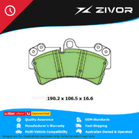 New PROTEX Brake Pads For VOLKSWAGEN TOUAREG VE FSI 7L 3.6L BHK #DB3241UP