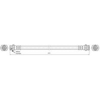 New PROTEX Hydraulic Hose - Rear For Nissan Navara 2011-2015 H3803