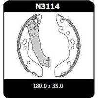 New PROTEX Brake Shoes - Rear For Hyundai Scoupe 1990-1996 N3114