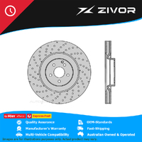 New PROTEX Disc Rotor For MERCEDES BENZ CL63 AMG C216 6.2L M156.984 #PDR1085HX