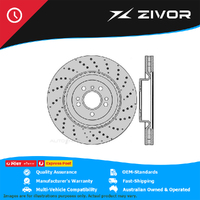 PROTEX Brake Rotor-Front For MERCEDES BENZ ML350 BlueEFFICIENCY W166 #PDR12968HX