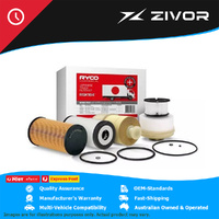 RYCO Filter Service Kit For HINO 500 1426, WB6540 FE 5.1L A05CTC #RSK184