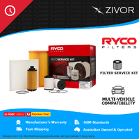 RYCO 4WD Filter Service Kit For HOLDEN TRAILBLAZER RG 2.8L Duramax 2.8 RSK29C