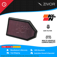 New K&N Air Filter Panel For CHRYSLER 300 LX SRT 6.4L 391 cu.in Hemi #33-2460