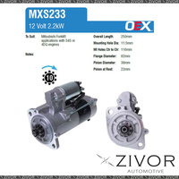 MXS233-OEX Starter Motor 12V 10Th CW Mitsubishi Style For MITSUBISHI FD 20-25