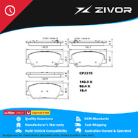 PREMIER Ceramic DB2270 Brake Pads For HYUNDAI VELOSTER SR TURBO FS #CP2270