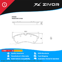 PREMIER Ceramic DB2681 Brake Pads For VOLKSWAGEN CRAFTER 2.0L DAVA #CP2681
