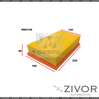 Wesfil Air Filter For Nissan Dualis 2.0L 12/07-05/14 - WA5146 *By Zivor*