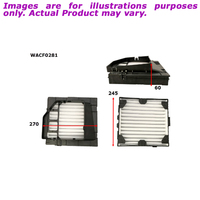 New WESFIL Cabin Filter For Hino 500 - FD2A 5.1L TD WACF0281