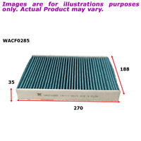 New WESFIL Cabin Filter For Peugeot 508 2.0L HDi WACF0285