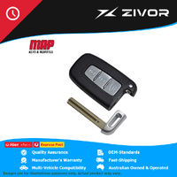 MAP-AU Replacement Shell - 3 Button Smart Key For HYUNDAI GENESIS GDI DH #KF440