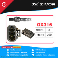 GOSS Oxygen Sensor - 3 Wire Direct Fit For NISSAN PATHFINDER II V6 R50 #OX316