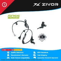 GOSS Wheel Speed Sensor For TOYOTA LAND CRUISER PRADO TD KZJ95 _J9_ #WS341