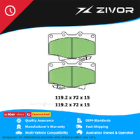 PROTEX Ultra Brake Pads - Front For TOYOTA LANDCRUISER PRADO KZJ90R #DB1199CP