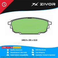PROTEX Ultra Brake Pads - Rear For MAZDA FAMILIA SPORT 20 BJ FSZE #DB1359CP