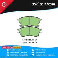 New PROTEX Brake Pads For HOLDEN CRUZE CD, CDX JH 1.8L F18D4 (2H0) #DB1989UP