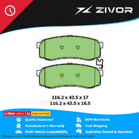 PROTEX Brake Pads For LDV V80 LWB K1 2D Cab Chassis 2.5L SC25R136Q4 #DB3283CP
