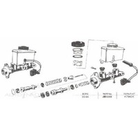 New IBS Brake Master Cylinder For Ford Laser 1981-1985 JB1350