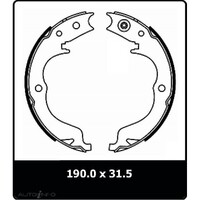 New PROTEX Parking Brake Shoe For Subaru Exiga 2009-2013 N3240