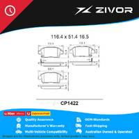 PREMIER Ceramic DB1422 Brake Pads For TOYOTA MR2 SPYDER ZZW30R #CP1422