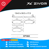 PREMIER Ceramic DB1843 Brake Pads For HONDA CRV S RM 2.0L R20A5 #CP1843