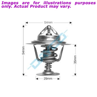 New DAYCO Thermostat 54mm Dia 71C For Mitsubishi Pajero DT13C