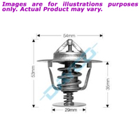 New DAYCO Thermostat 54mm Dia 82C For Volvo 144 DT24A